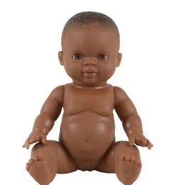 Paola Reina babypop Afrikaans meisje 34 cm
