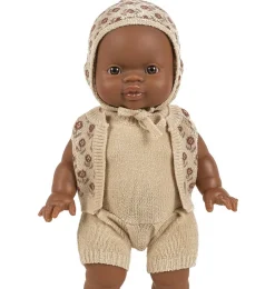Paola Reina babypop Afrikaans meisje 34 cm
