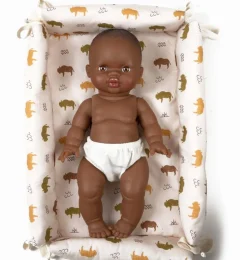 Paola Reina babypop Afrikaans meisje 34 cm