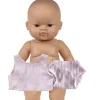 Paola Reina babypop Aziatisch meisje met roze ondergoedsetje