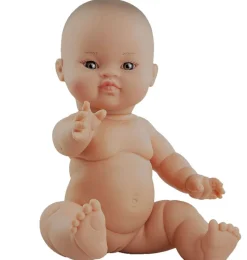 Paola Reina Gordi babypop meisje Aziatisch met wenkbrouwen