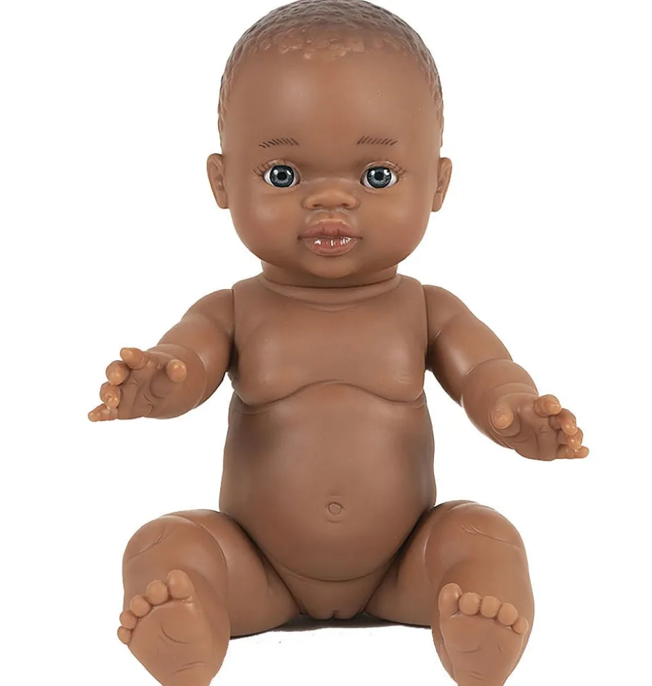 Paola Reina Gordi meisje Afrikaans met wenkbrouwen en lichte ogen