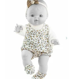 Paola Reina Gordi poppen kledingset met luipaardprint