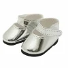 Paola Reina schoenen voor Amigas poppen / zilver