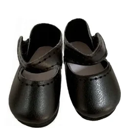 Paola Reina zwarte schoenen voor Amigas poppen