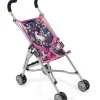Poppenwagen buggy met eenhoornprint
