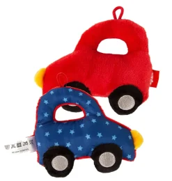 Sigikid babyspeeltje en rammelaar rode auto