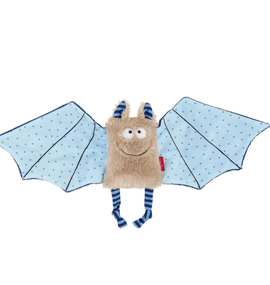 Sigikid knuffeldoekje en knuffeltje vleermuis