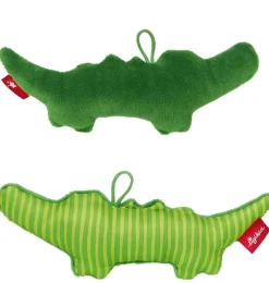 Sigikid rammelaar en grijpspeeltje krokodil