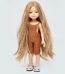 Skru00e5llan zilvergrijze schoenen / Amigas poppen passen deze schoenen