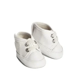 Skru00e5llan witte sneakers (past op Gordi poppen en Miniland poppen