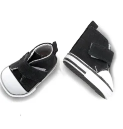 Zwarte basketbalschoenen / sneakers voor (AMIGAS) poppen